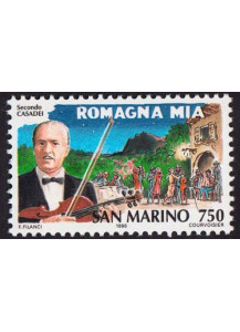 San Marino Storia canzone Italiana "Romagna Mia" 1996 nuovo
